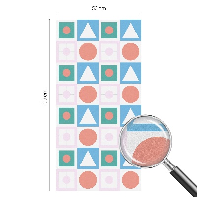 Mlečna folija za okna vitraž Abstraktni vzorci