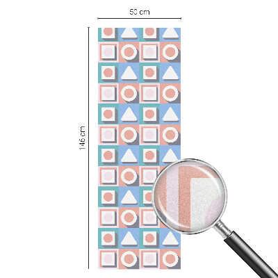 Okenska folija za zaščito pred pogledi Geometrijski vzorci