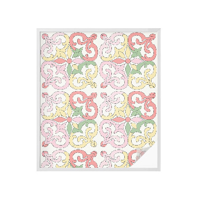 Folija za okna proti soncu Cvetlični okraski