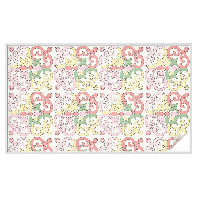 Folija za okna proti soncu Cvetlični okraski