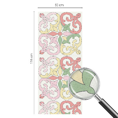 Folija za okna proti soncu Cvetlični okraski