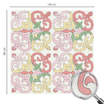 Folija za okna proti soncu Cvetlični okraski