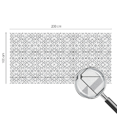 Folija za okna proti soncu Geometrijski vzorci