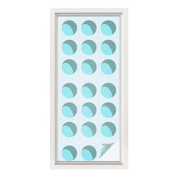 Dekorativna folija za steklo vitraž Sodobna kolesa