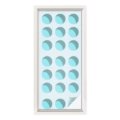 Dekorativna folija za steklo vitraž Sodobna kolesa