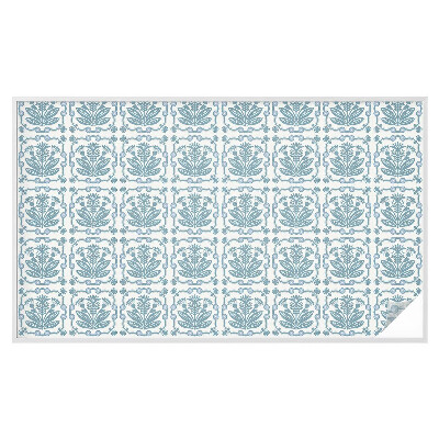 Okenska folija za zaščito pred pogledi Cvetlični vzorec