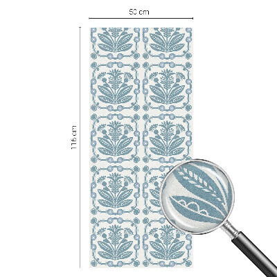 Okenska folija za zaščito pred pogledi Cvetlični vzorec