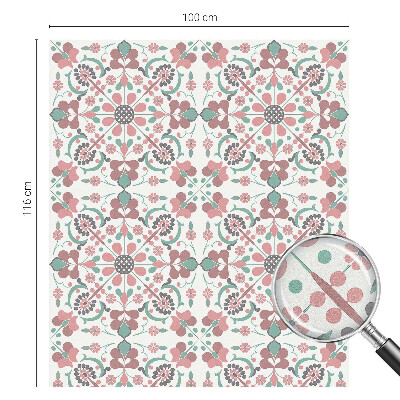 Folija za okna proti soncu Cvetlična harmonija