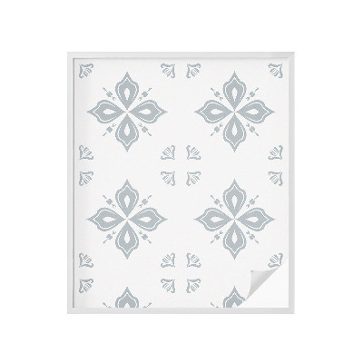 Okenska folija vitraž za zasebnost Geometrijska simetrija