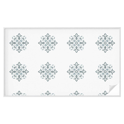 Mlečna folija za okna vitraž Klasični ornament