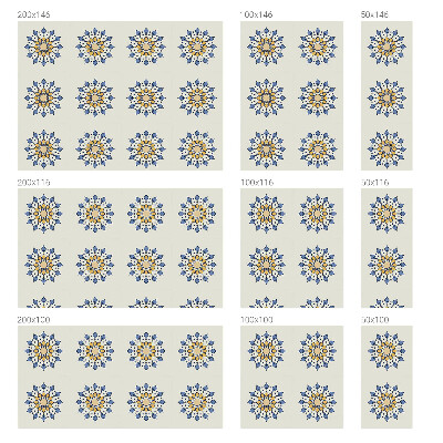 Dekorativna folija za steklo vitraž Dekorativna mandala