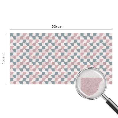 Folija za okna proti soncu Pastelni vzorci