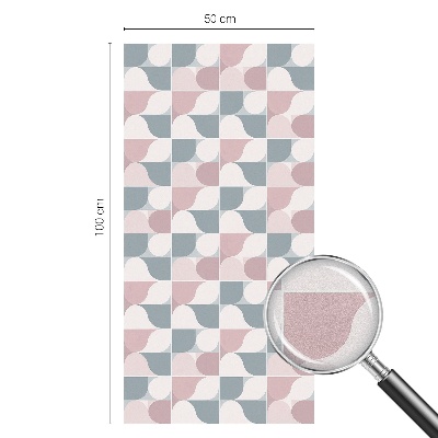 Folija za okna proti soncu Pastelni vzorci