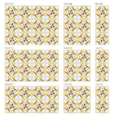 Okenska folija za zaščito pred pogledi Cvetlična simetrija