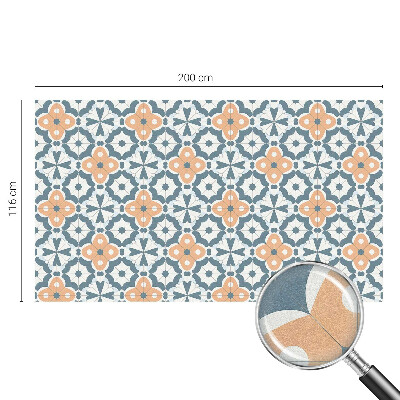 Dekorativna folija za steklo vitraž Mozaično cvetje