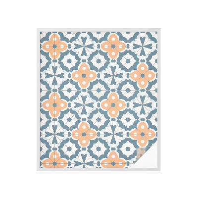 Dekorativna folija za steklo vitraž Mozaično cvetje