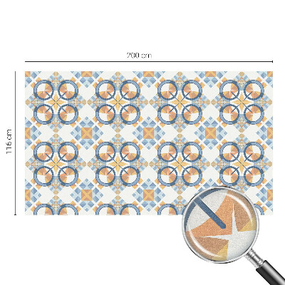 Dekorativna folija za steklo vitraž Geometrijski vzorec