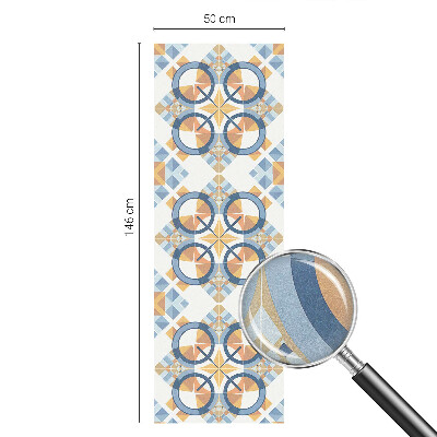 Dekorativna folija za steklo vitraž Geometrijski vzorec