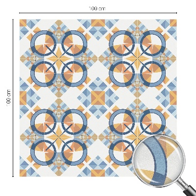 Dekorativna folija za steklo vitraž Geometrijski vzorec