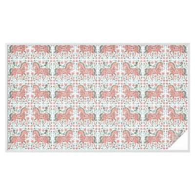 Folija za okna proti soncu Barviti konji