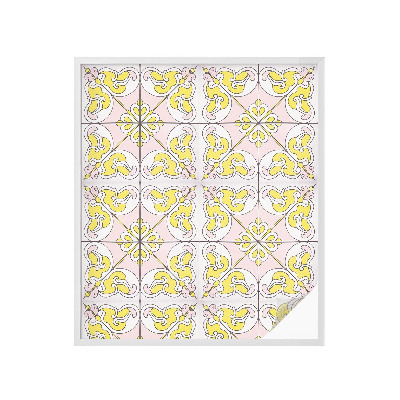 Okenska folija za zaščito pred pogledi Abstraktno cvetje