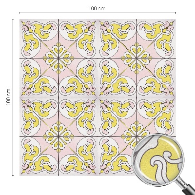 Okenska folija za zaščito pred pogledi Abstraktno cvetje