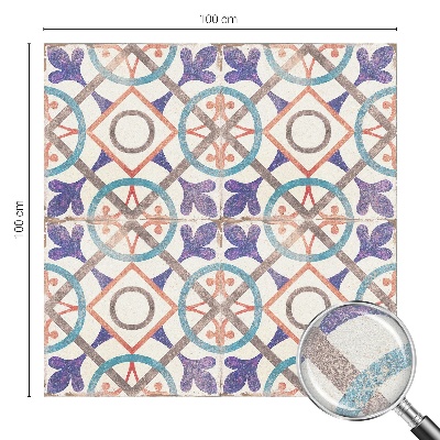 Okenska folija za zaščito pred pogledi Barviti mozaiki