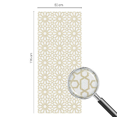 Folija za okna proti soncu Geometrijski vzorci