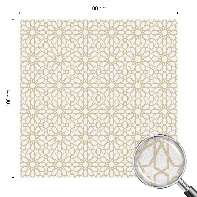 Folija za okna proti soncu Geometrijski vzorci