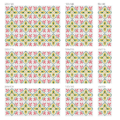 Okenska folija za zaščito pred pogledi Cvetlični ornament