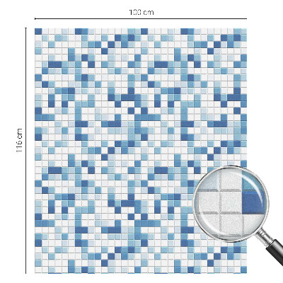 Folija za okna proti soncu Igra s ploščicami