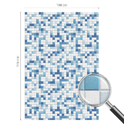 Folija za okna proti soncu Igra s ploščicami