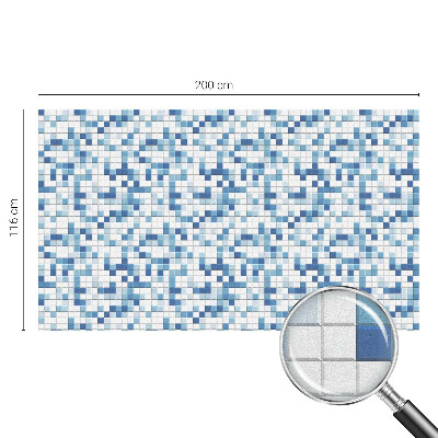 Folija za okna proti soncu Igra s ploščicami