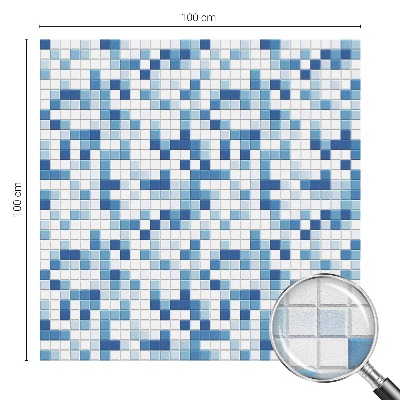 Folija za okna proti soncu Igra s ploščicami