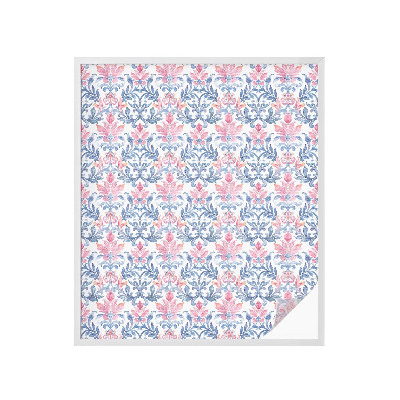 Dekorativna folija za steklo vitraž Cvetlična simetrija