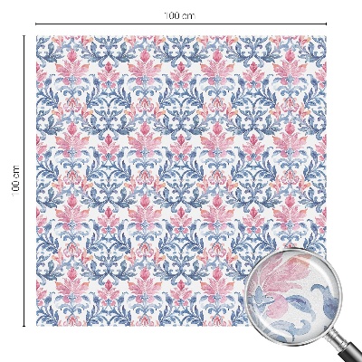 Dekorativna folija za steklo vitraž Cvetlična simetrija