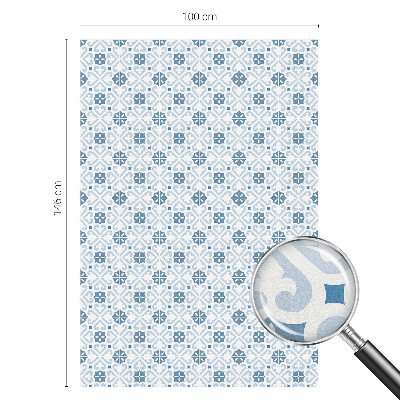 Okenska folija vitraž za zasebnost Dekoracije iz ploščic