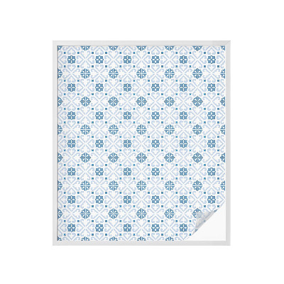 Okenska folija vitraž za zasebnost Dekoracije iz ploščic