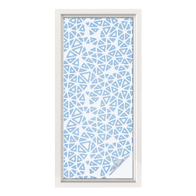 Okenska folija za zaščito pred pogledi Geometrijski vzorci