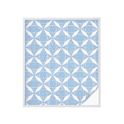 Dekorativna folija za steklo vitraž Geometrijski labirinti