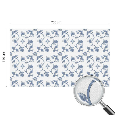 Folija za okna proti soncu Cvetlični ornament