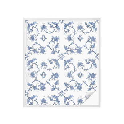 Folija za okna proti soncu Cvetlični ornament