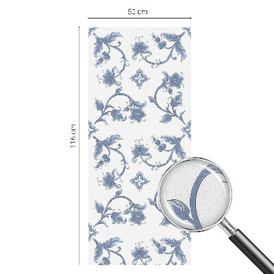 Folija za okna proti soncu Cvetlični ornament