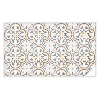 Dekorativna folija za steklo vitraž Okraski iz ploščic