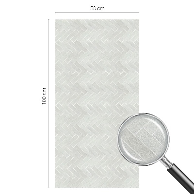 Okenska folija za zaščito pred pogledi Siva ribja kost