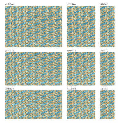 Mlečna folija za okna vitraž Ribji citrus