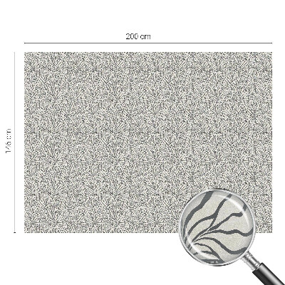 Dekorativna folija za steklo vitraž Listi cvetovi