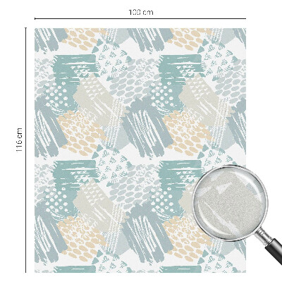 Okenska folija za zaščito pred pogledi Abstraktni mozaik