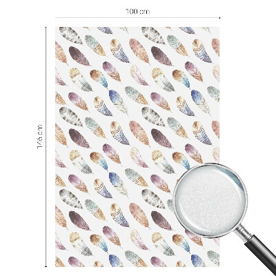 Folija za okna proti soncu Boho perje