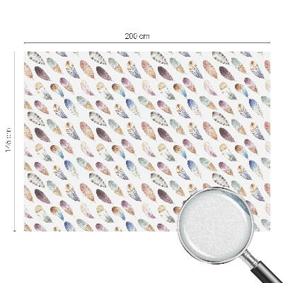 Folija za okna proti soncu Boho perje